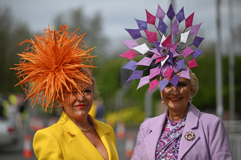 Wow - now those are fascinators!