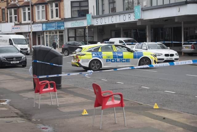 Two men were arrested after a man was deliberately knocked off an e-bike in Blackpool, resulting in “serious injuries”.
Lancashire Police said the victim was deliberately knocked off his bike by a blue BMW 5 Series at the junction of Durham Road and Church Street in Blackpool, shortly after 5pm on Sunday.
Aged in his 20s, he suffered “serious injuries” and was taken to hospital for treatment.
A 37-year-old man was arrested on suspicion of attempted murder and a 47-year-old man arrested on suspicion of assault.
Police said the collision followed an earlier altercation between the occupants of the BMW, a white Audi and a group of men on nearby Cambridge Road.
During this incident, one of the group was assaulted and suffered injuries.