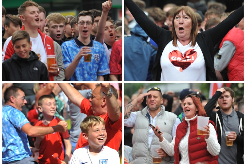 15 dramatic reminders of the joy, agony and tension for fans who watched the World Cup from the fanzones in 2018.