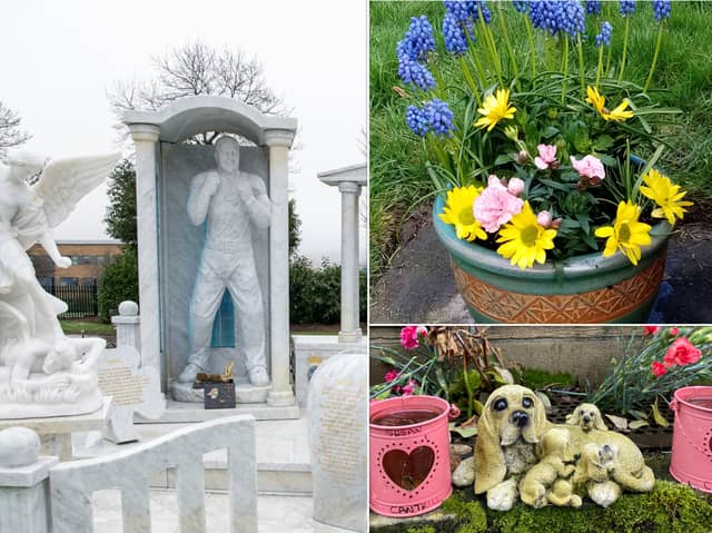 Sheffield council has been accused of having 'double standards' after removing 'unofficial' tributes from a remembrance garden, while leaving a 37-ton memorial at Shiregreen Cemetery. 