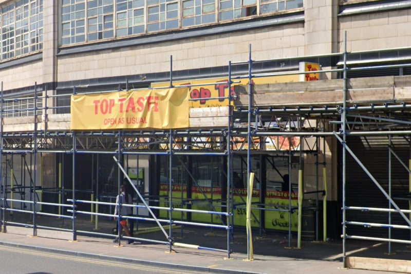 Top Taste at 2 Leadmill Road, Sheffield city centre, was rated three-out-of-five on March 7.
