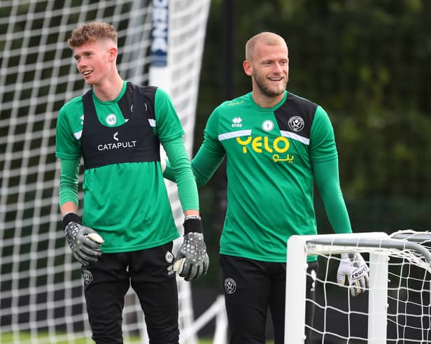 Luke Faxon (left) has departed on loan.