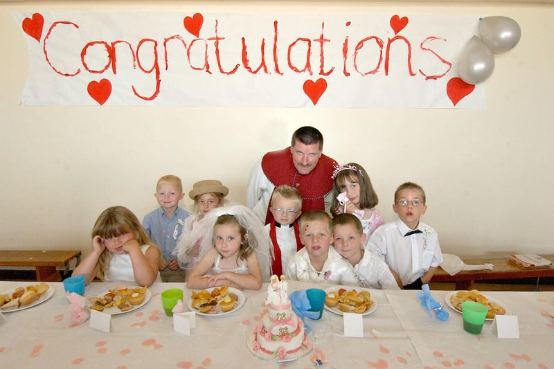 All of these pupils from Town End Farm Primary School were four years old when they had a mock wedding in 2006 as part of their religious education studies.
Jade Metcalfe was the bride and her groom was Jack Anderson.