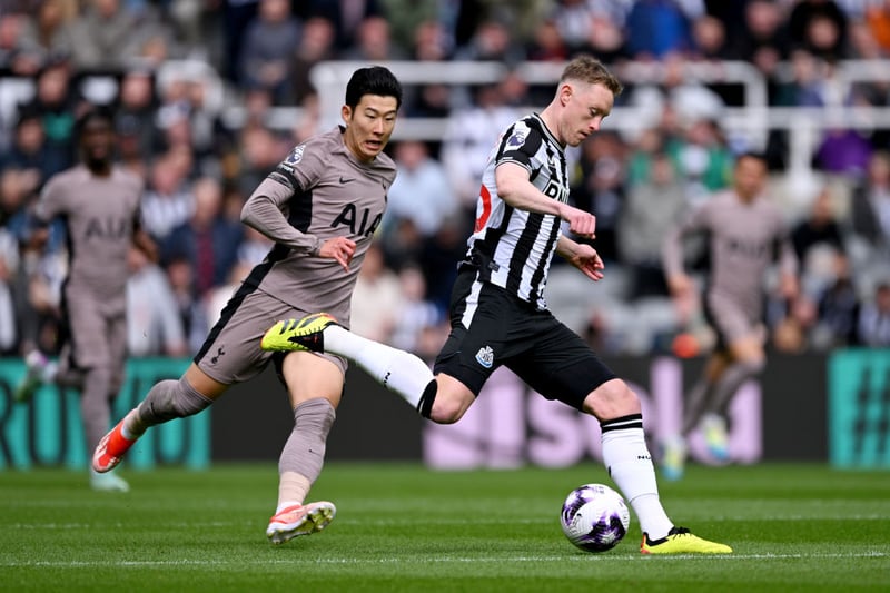 Perhaps no Newcastle player has been criticised more than Longstaff but the Geordie midfielder did most things against Spurs. 