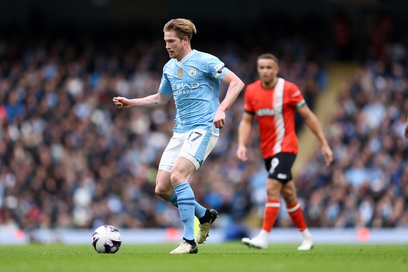 One of the standout men at the Etihad once again. The Belgian pulled the strings, particularly in the first half and regularly carried the ball from a deeper position. De Bruyne's excellent passes often managed to penetrate Luton's well-organised backline and he also tested Kaminski with two first-half shots.