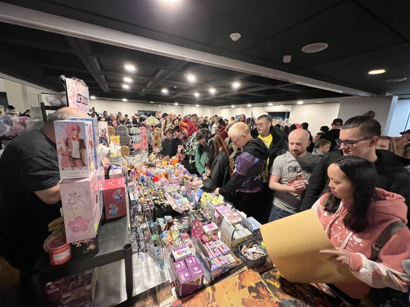 The New Dock Hall was awash with anime lovers.