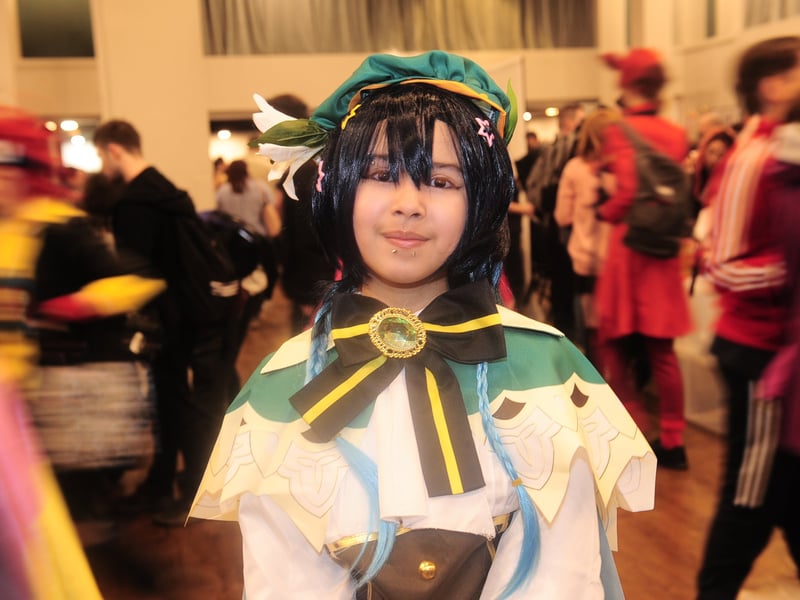Sereena Turton wore an intricately crafted costume.