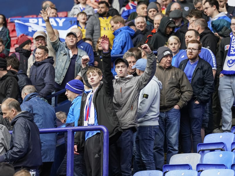 25 superb photos of Portsmouth fans' show of force at Bolton Wanderers