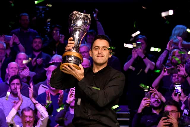Ronnie O’Sullivan has won the World Snooker Championship seven times. Credit: George Wood/Getty Images