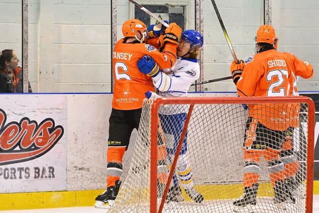 No nonsense from Sheffield Steelers' Kevin Tansey against Fife