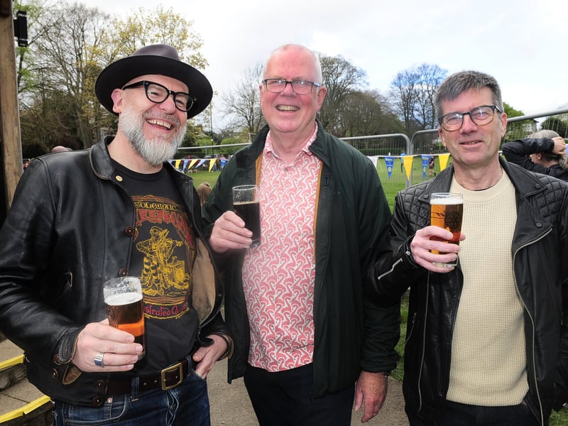The North Leeds Charity Beer Festival was back for 2024, with Robert Press, Bryan Hill and Nick Radford among the enthusiasts in attendance.