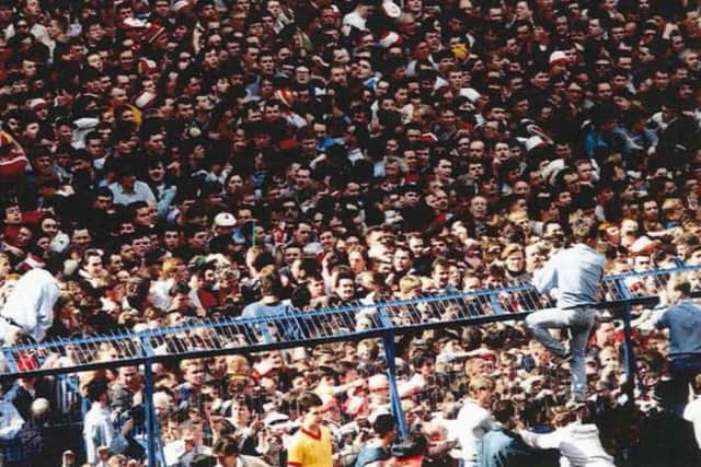 The terraces were overcrowded at Hillsborough on the day of the 1989 disaster
