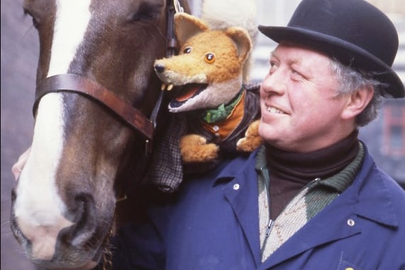 Basil Brush was the celebrity visit to Vaux Brewery in Sunderland in 1980.