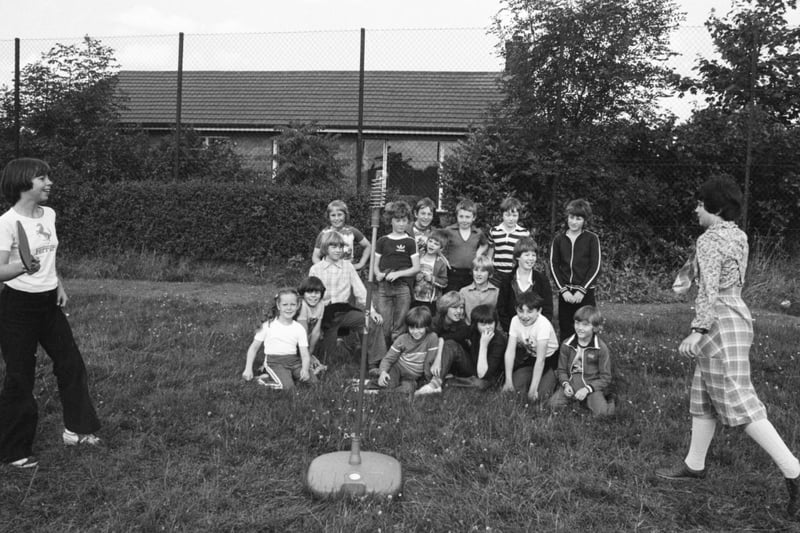 English Martyrs Junior School. It's time for fun in August 1979.