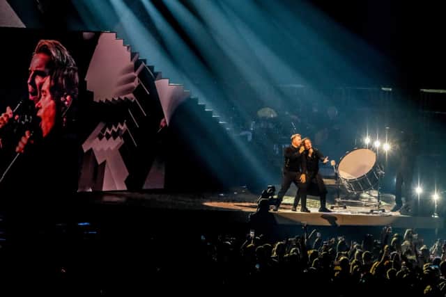 Take That at the Utilita Arena in Sheffield on the opening night of their This Life tour in 2024 (Photo: Dean Atkins)
