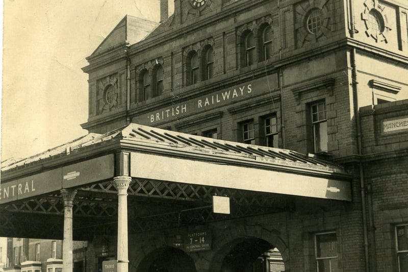 Blackpool Central Station, 1963