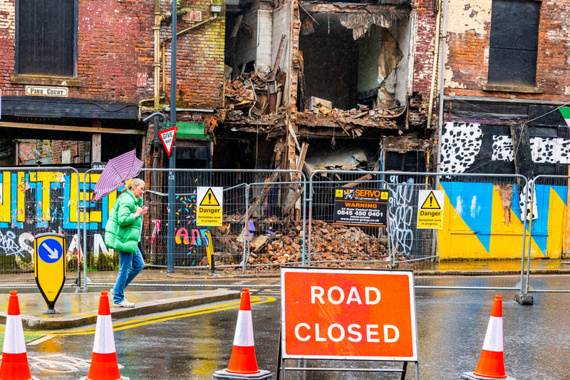 Leeds City Council has confirmed that its building control surveyor inspected the site alongside emergency services after the collapse "to secure the site and ensure there was no ongoing immediate risk".