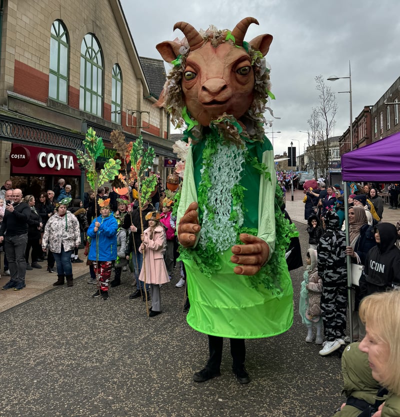 The Accrington Spring Parade took place in Accrington Town Centre over the weekend.