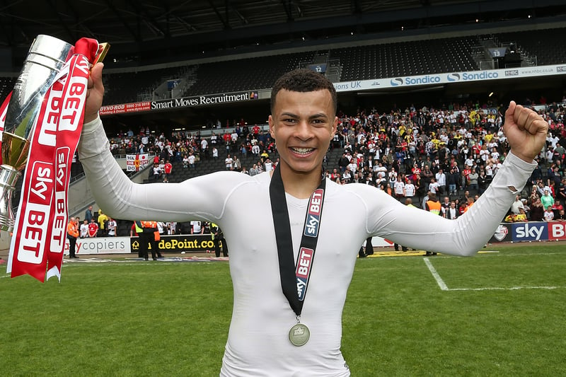 Dele made a name for himself at hometown club MK Dons, with whom he won promotion from League One before moving on to Tottenham Hotspur where he excelled and became an England international.
