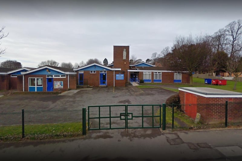 St Edward's Catholic Primary School, located in Westwood Way, Boston Spa, has 95% of pupils meeting the expected standard.