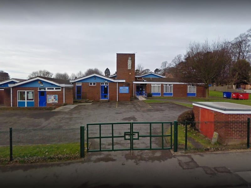 St Edward's Catholic Primary School, located in Westwood Way, Boston Spa, has 95% of pupils meeting the expected standard.