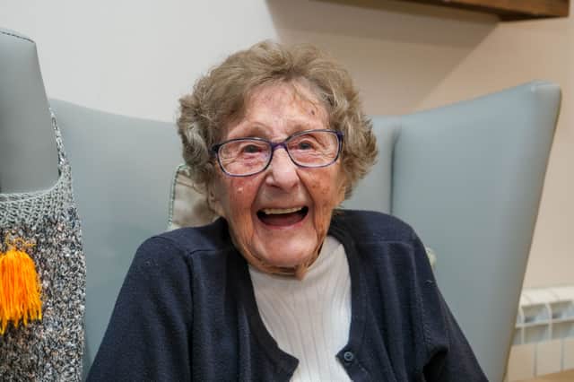 May Stabler pictured at home in Chapeltown, Sheffield. Picture: Dean Atkins, National World