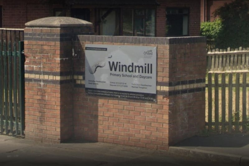 Windmill Primary School, located in Windmill Road, Belle Isle, has 84% of pupils meeting the expected standard.