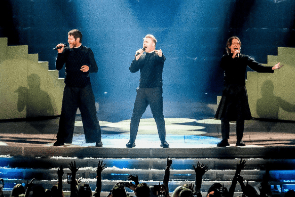 Take That were rapturously received by fans at the Arena at the start of the This Life tour