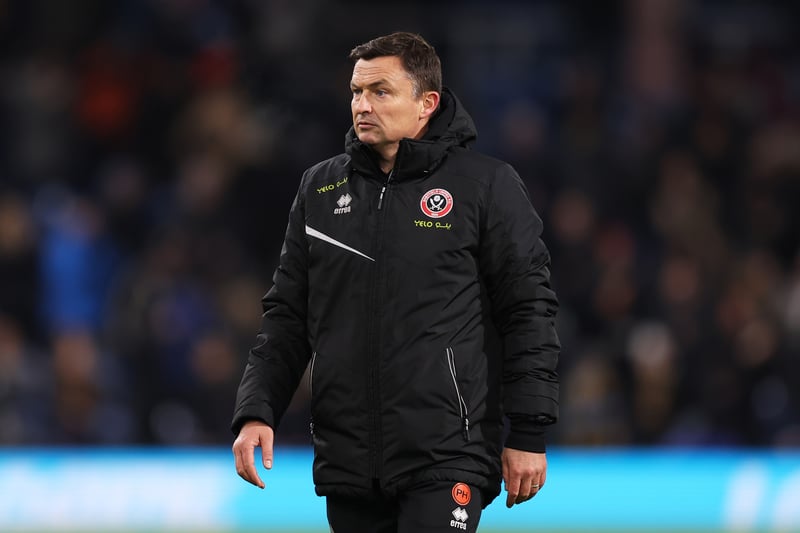 Paul Heckingbottom led Sheffield United to automatic promotion from the Championship last term, but was sacked earlier this season with the club winning just one of their opening 14 Premier League games.
