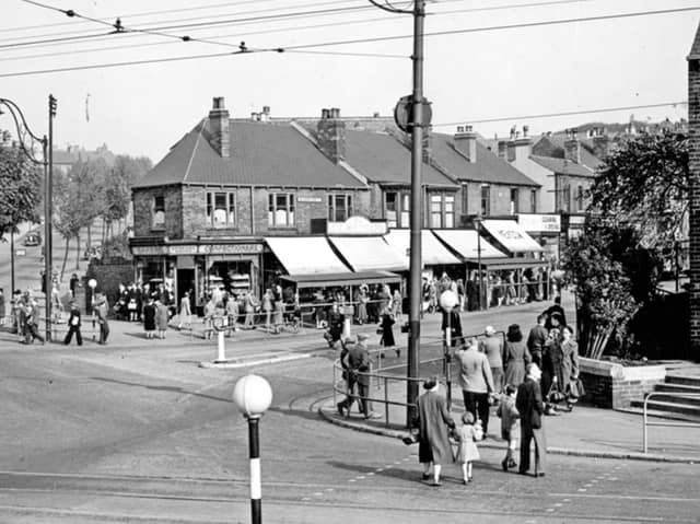 Bellhouse Road, Sheffield, in 1947