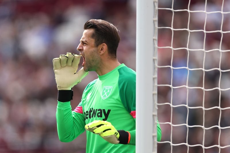 The Hammers’ goalkeeper was on the end of a 2-0 defeat against Fulham but his eight saves and one claim stopped it being an embarrassment. His experience shines through yet again.