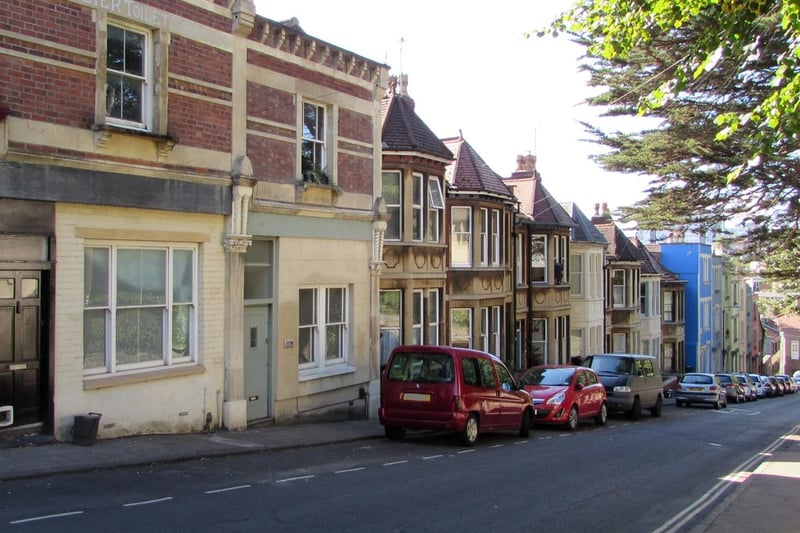Second on the list is Montpelier, a colourful and eclectic community of creative and bohemian people and home to plenty of Grade-II listed Georgian terraces, independent cafes, restaurants and shops. Prices are considerably cheaper than Clifton with the average property price at £388,245 and monthly rent at an average of £974.