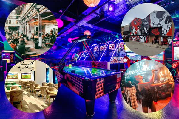 Some of the popular venues off Bramall Lane, just outside Sheffield city centre, including Golf Fang, Red Brick Market, Panenka, Oisoi Gathering and The Steamworks