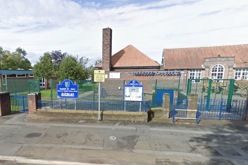 St Ann's Church of England Primary School, on View Road, has 78% of pupils meeting the expected standard.
