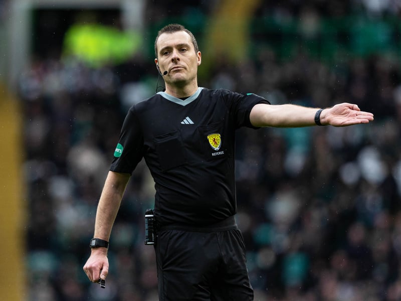 In his 9 Scottish Premiership games, Anderson has awarded 30 yellows and 0 reds. This gives him an average of 3.33 yellows per game.