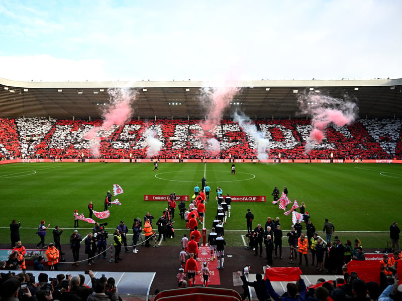 Ground: Stadium of Light. Estimated allocation: 3,000.
