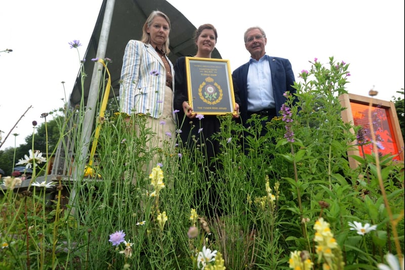 Sue Alexander from HSBC was at Washington Wetland Centre in July 2017 for the opening of the new Waterlab.
Here she is on the left with garden designer Jeni Cairns and Wetland Centre chief executive Martin Spray CBE.