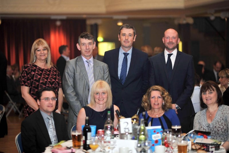 A team from HSBC had their own table at the prestigious Hartlepool Business Awards in 2014.