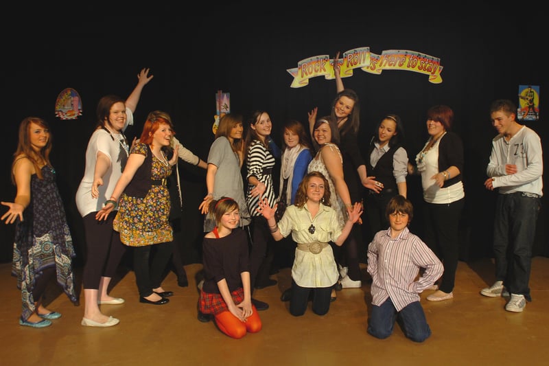 Blackpool Council Music Services organised a Pop Idol competition for secondary school pupils, held at Bispham High School. The contestants on stage