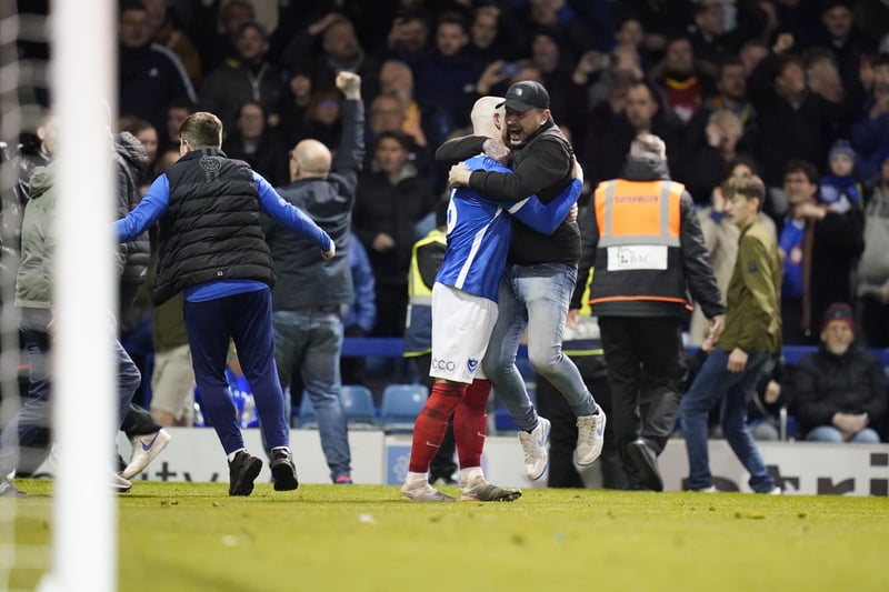 The phenomenal pictures telling story of Portsmouth night of League One title glory