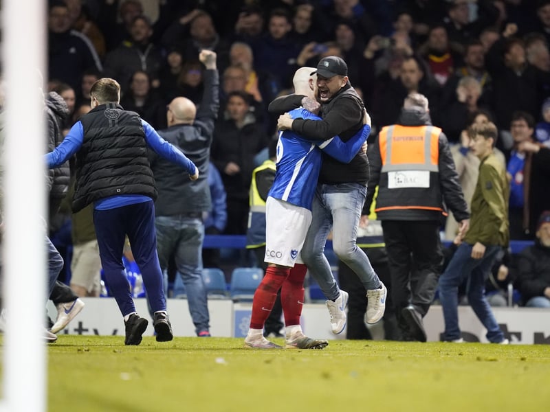 The phenomenal pictures telling story of Portsmouth night of League One title glory