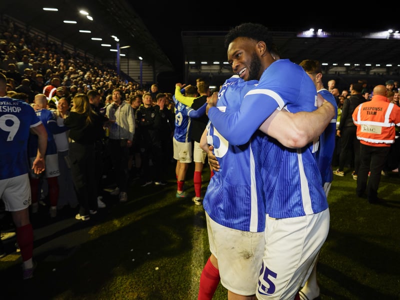 The phenomenal pictures telling story of Portsmouth night of League One title glory