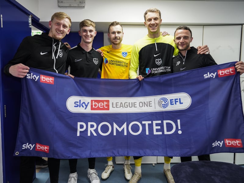 The phenomenal pictures telling story of Portsmouth night of League One title glory