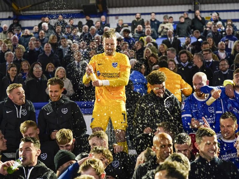 The phenomenal pictures telling story of Portsmouth night of League One title glory