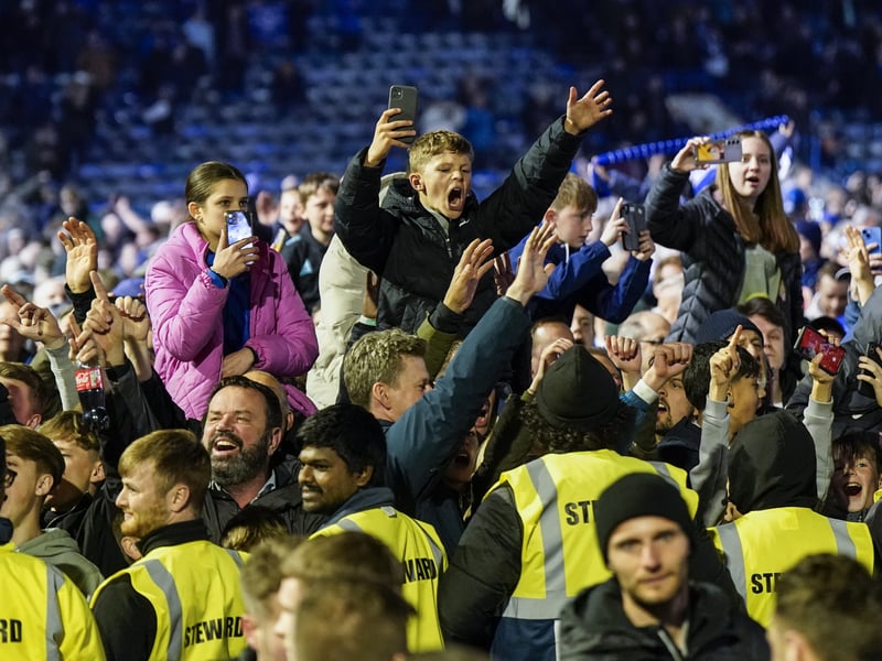 The phenomenal pictures telling story of Portsmouth night of League One title glory