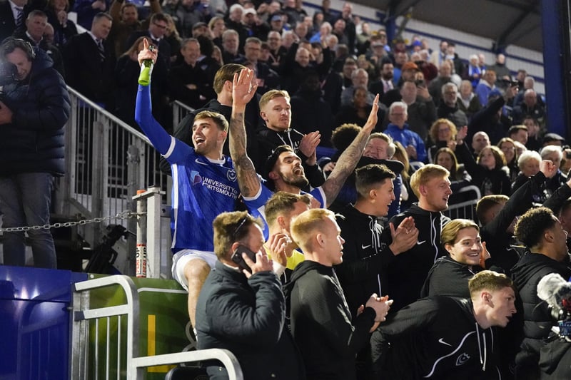 The phenomenal pictures telling story of Portsmouth night of League One title glory

