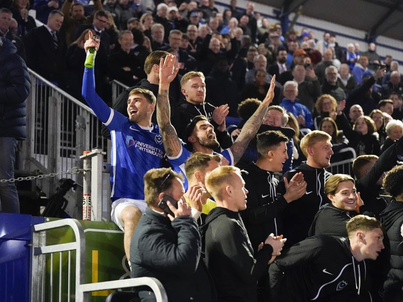 The phenomenal pictures telling story of Portsmouth night of League One title glory
