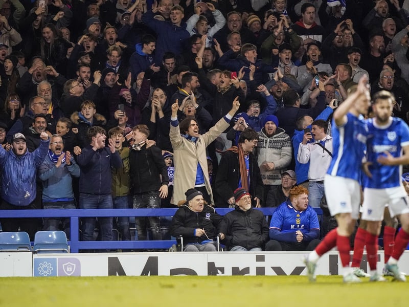 The phenomenal pictures telling story of Portsmouth night of League One title glory
