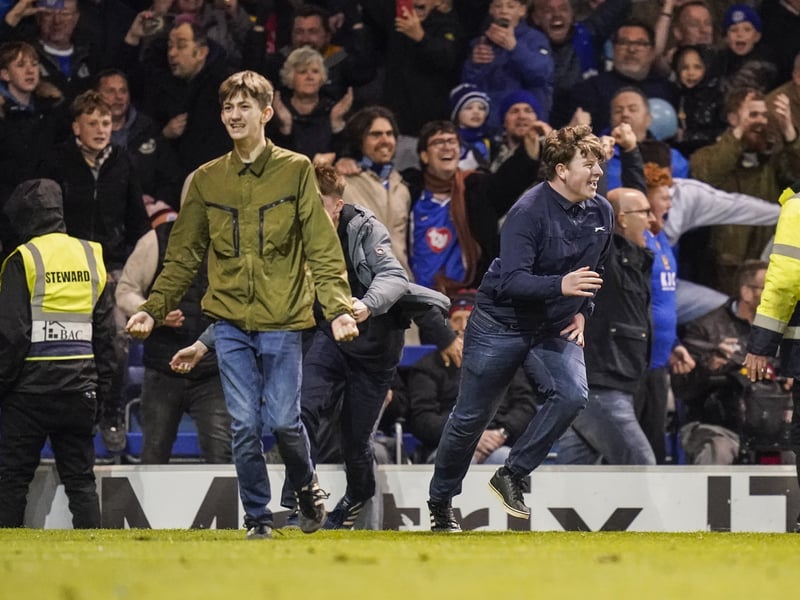 The phenomenal pictures telling story of Portsmouth night of League One title glory

