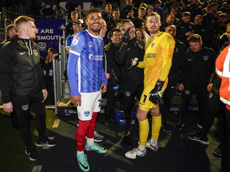 The phenomenal pictures telling story of Portsmouth night of League One title glory